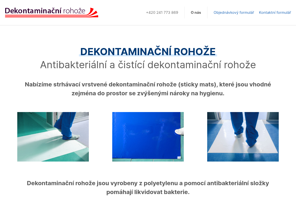 Dekontaminacnirohoze.cz
