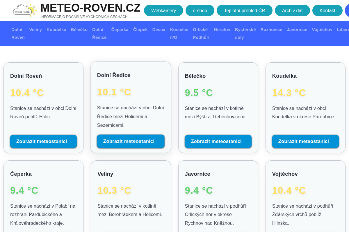 METEO‑ROVEN.CZ