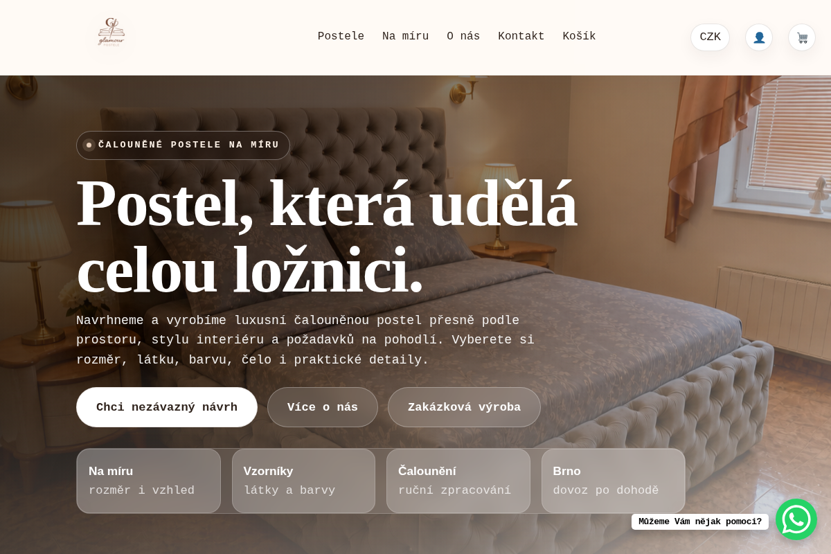 Glamourpostele.cz