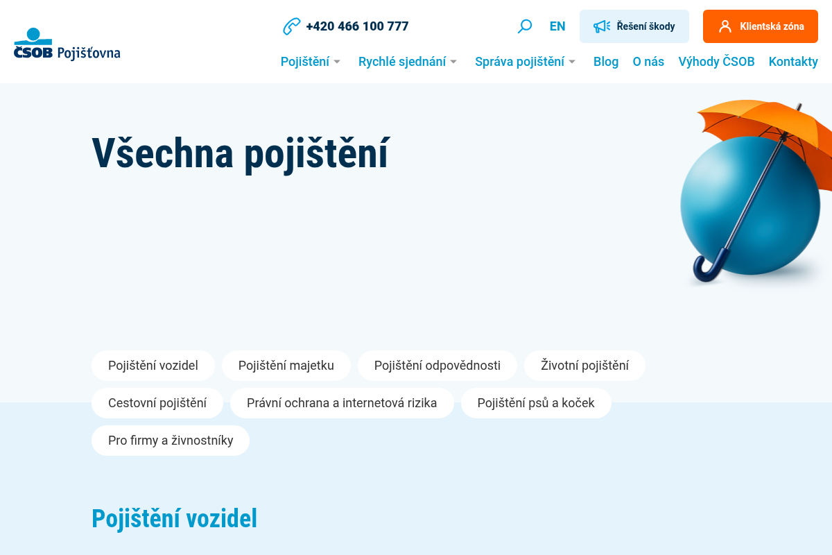 Aneta Čáslavská - ČSOB pojišťovna