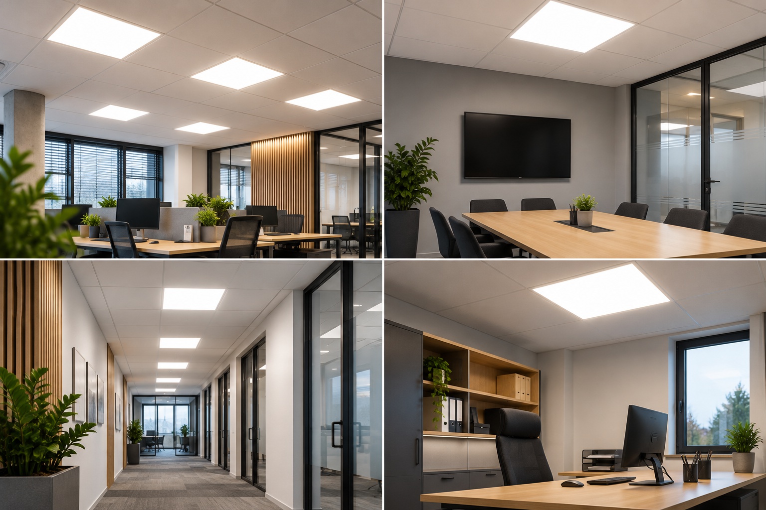 LED panel BACKLIT 600×600 mm, 36 W, 3800 lm
