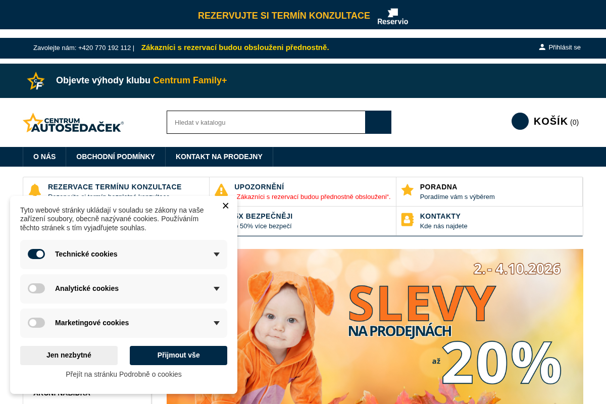 Centrum autosedaček