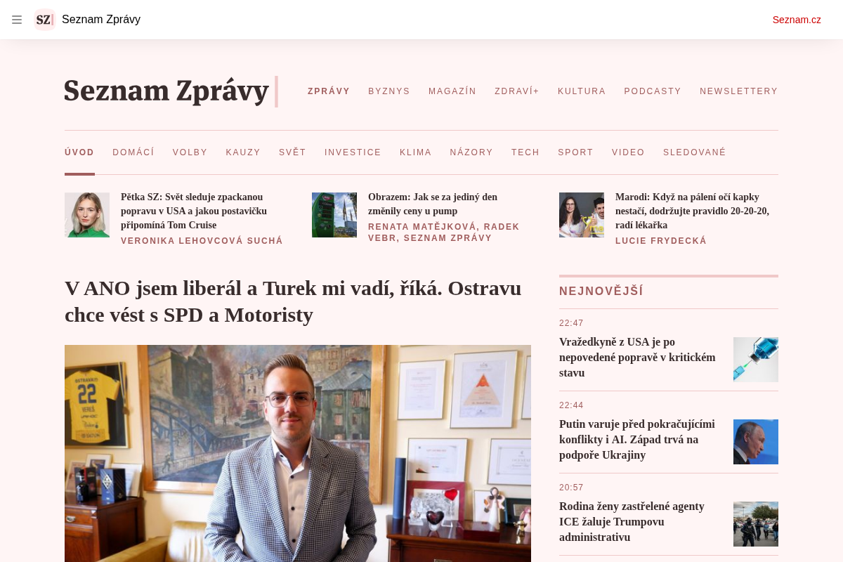 Seznam Zprávy