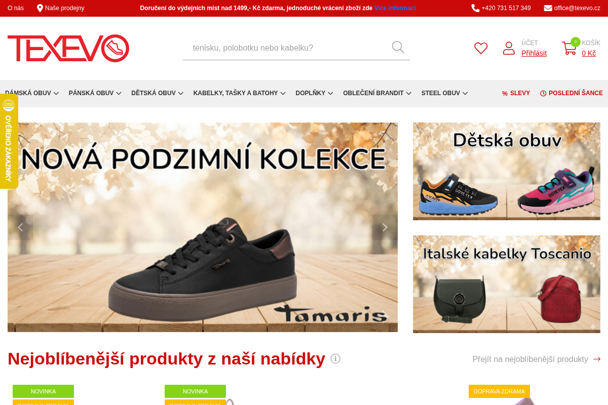 TEXEVO obuv