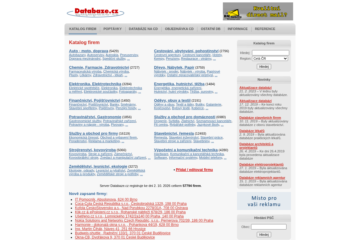 DATABÁZE.CZ