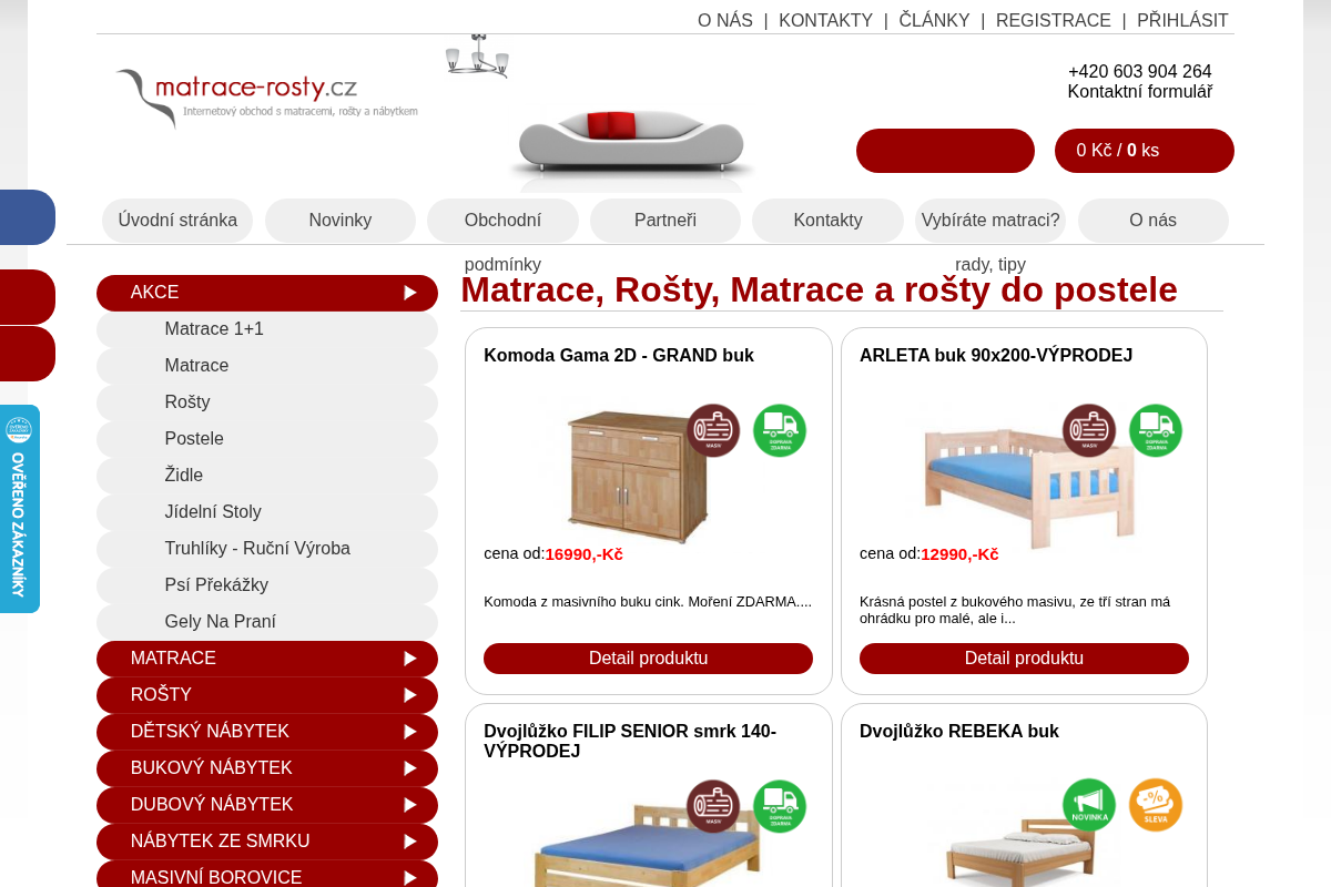 Matrace-rosty.cz