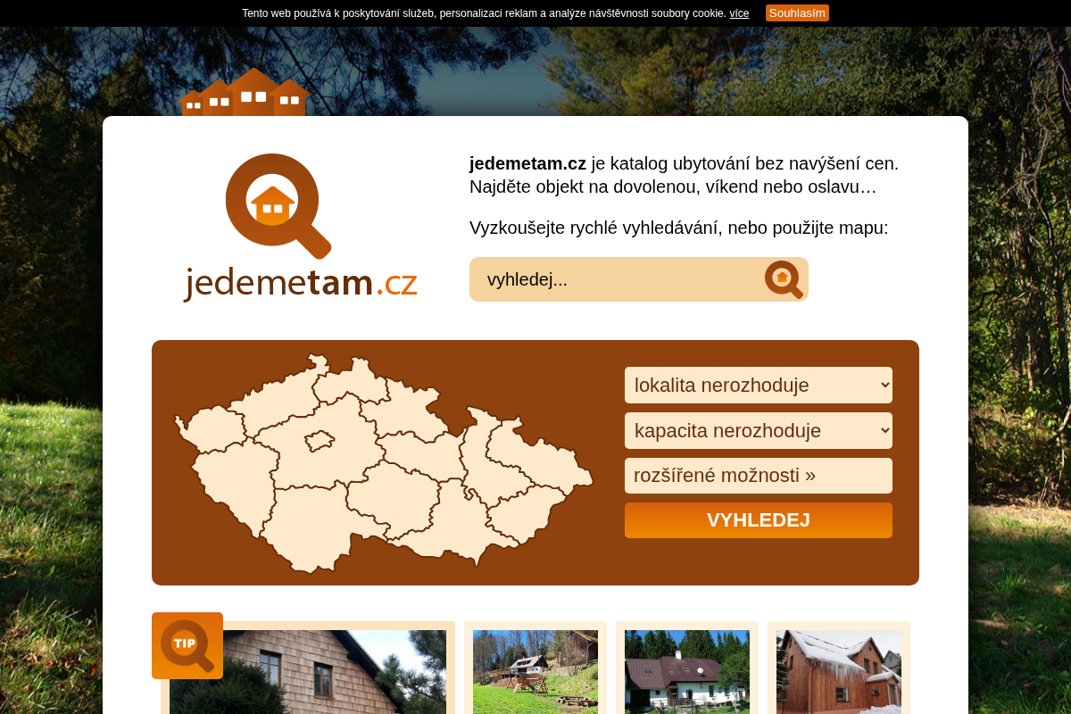 jedemetam.cz - katalog ubytování foto 1