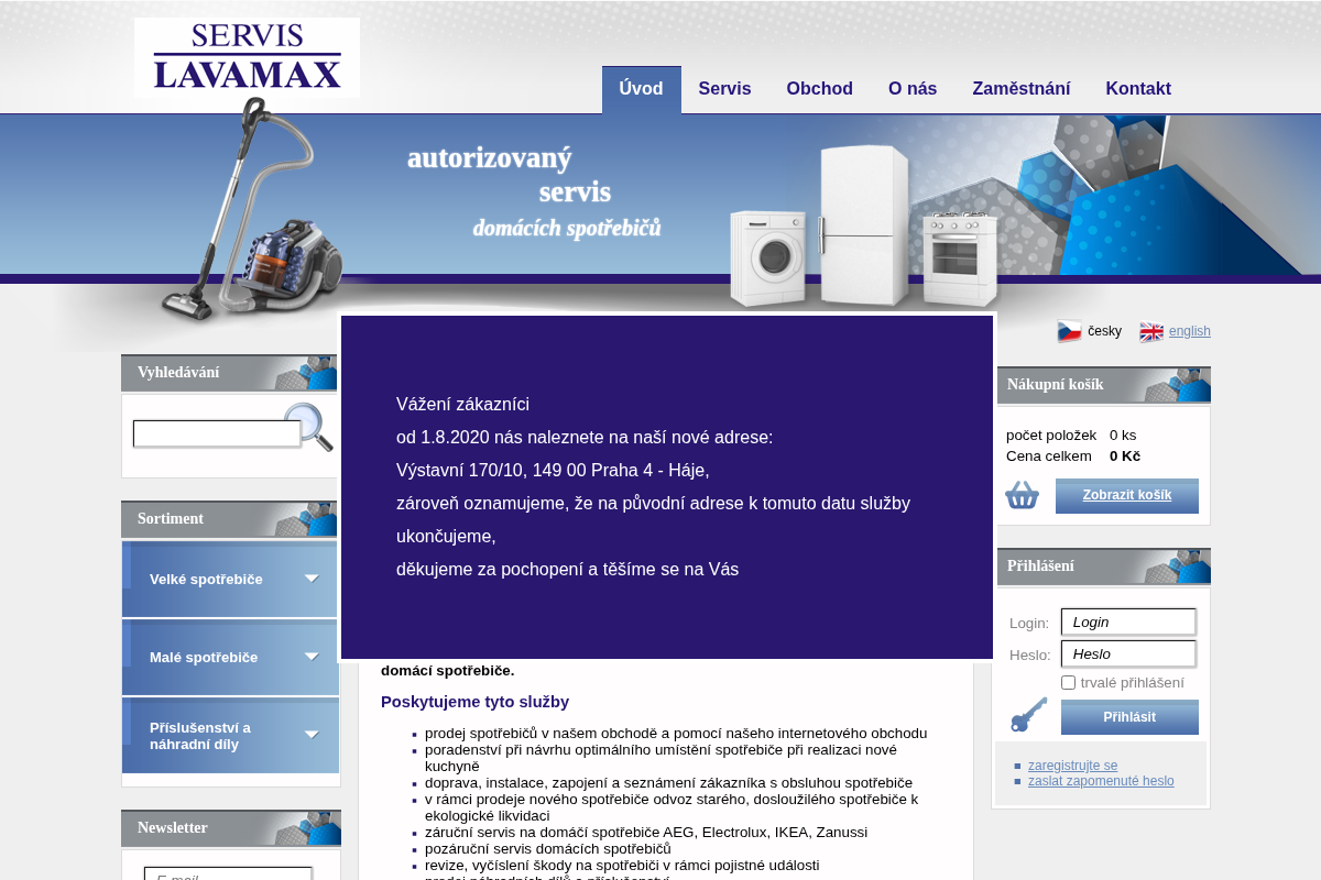 SERVIS LAVAMAX, s.r.o.