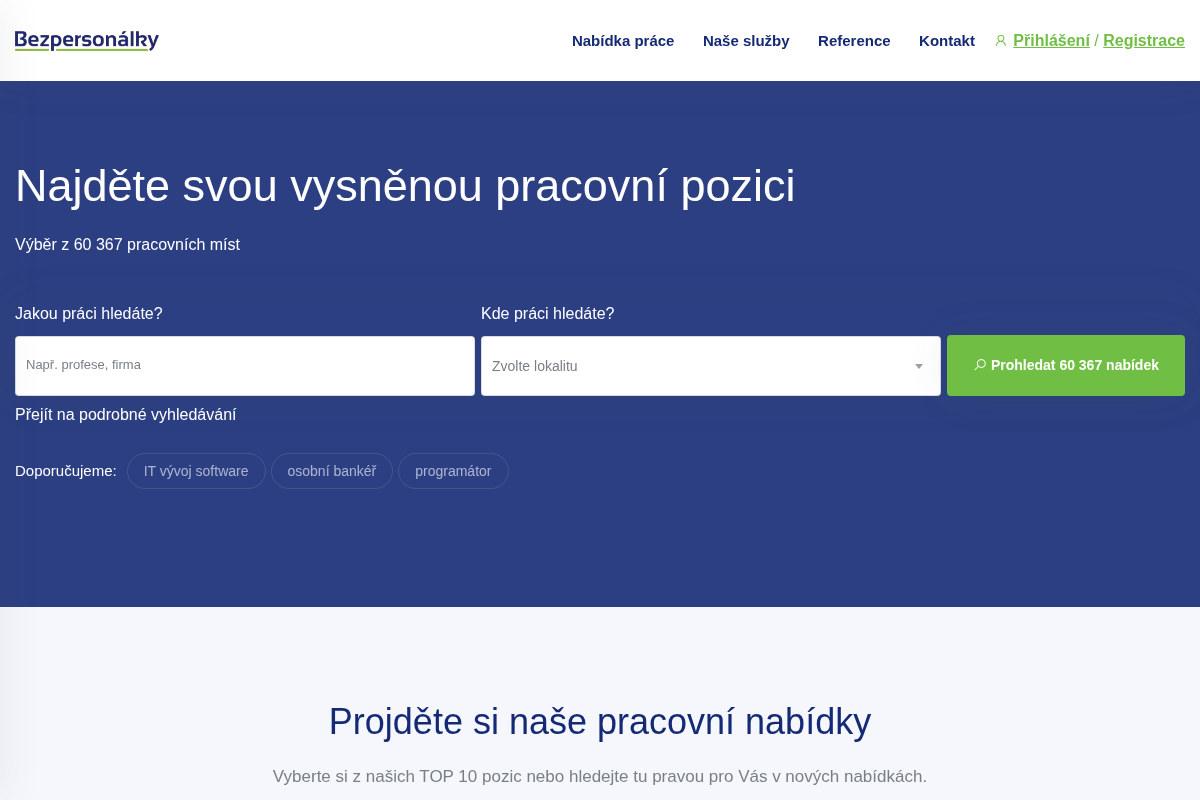 Bezpersonalky.cz