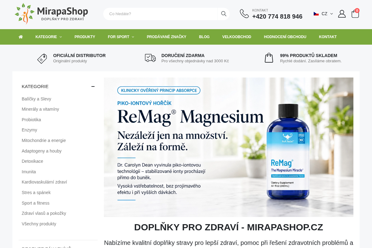 Mirapashop.cz