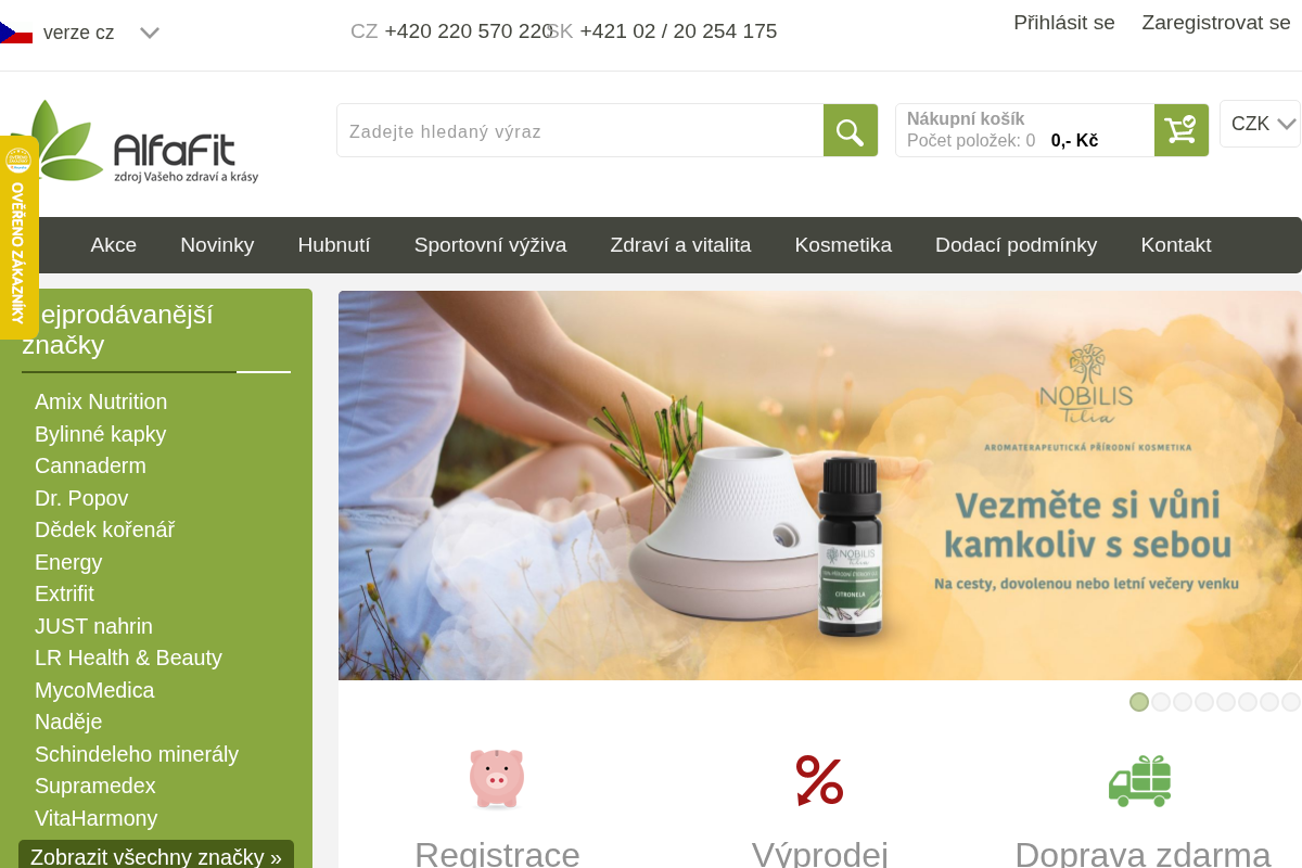 AlfaFIT - zdroj Vašeho zdraví a krásy