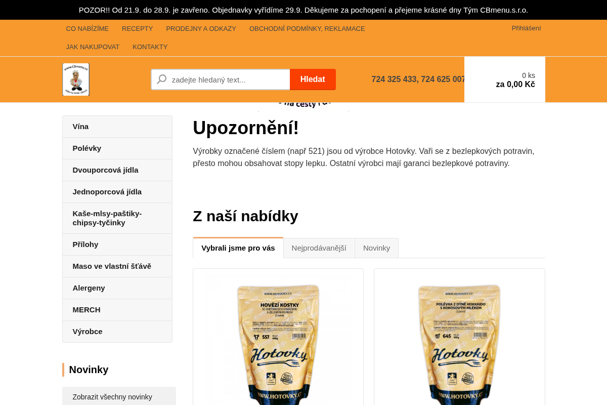 Cbmenu.cz