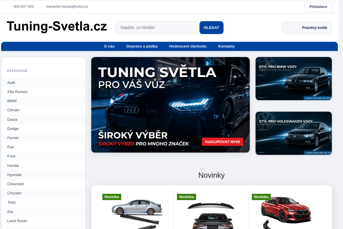 Tuning-svetla.cz