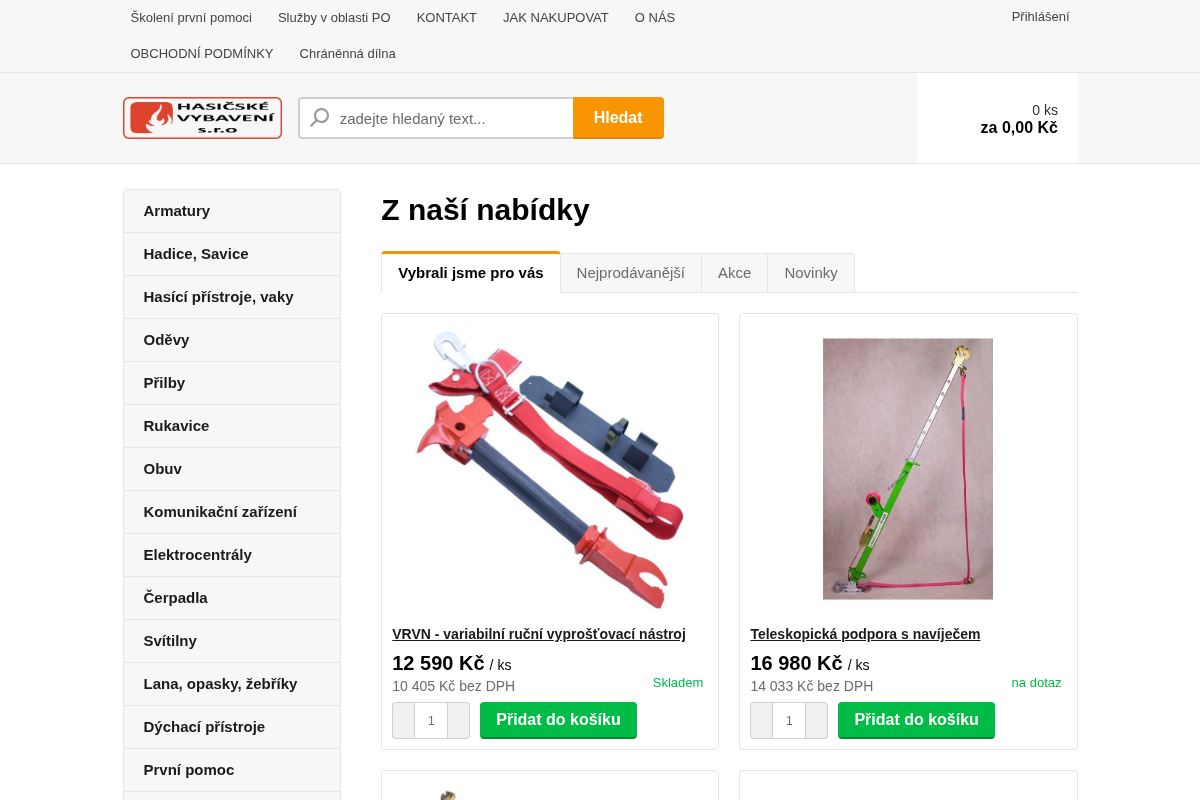 Hasicskevybaveni.cz