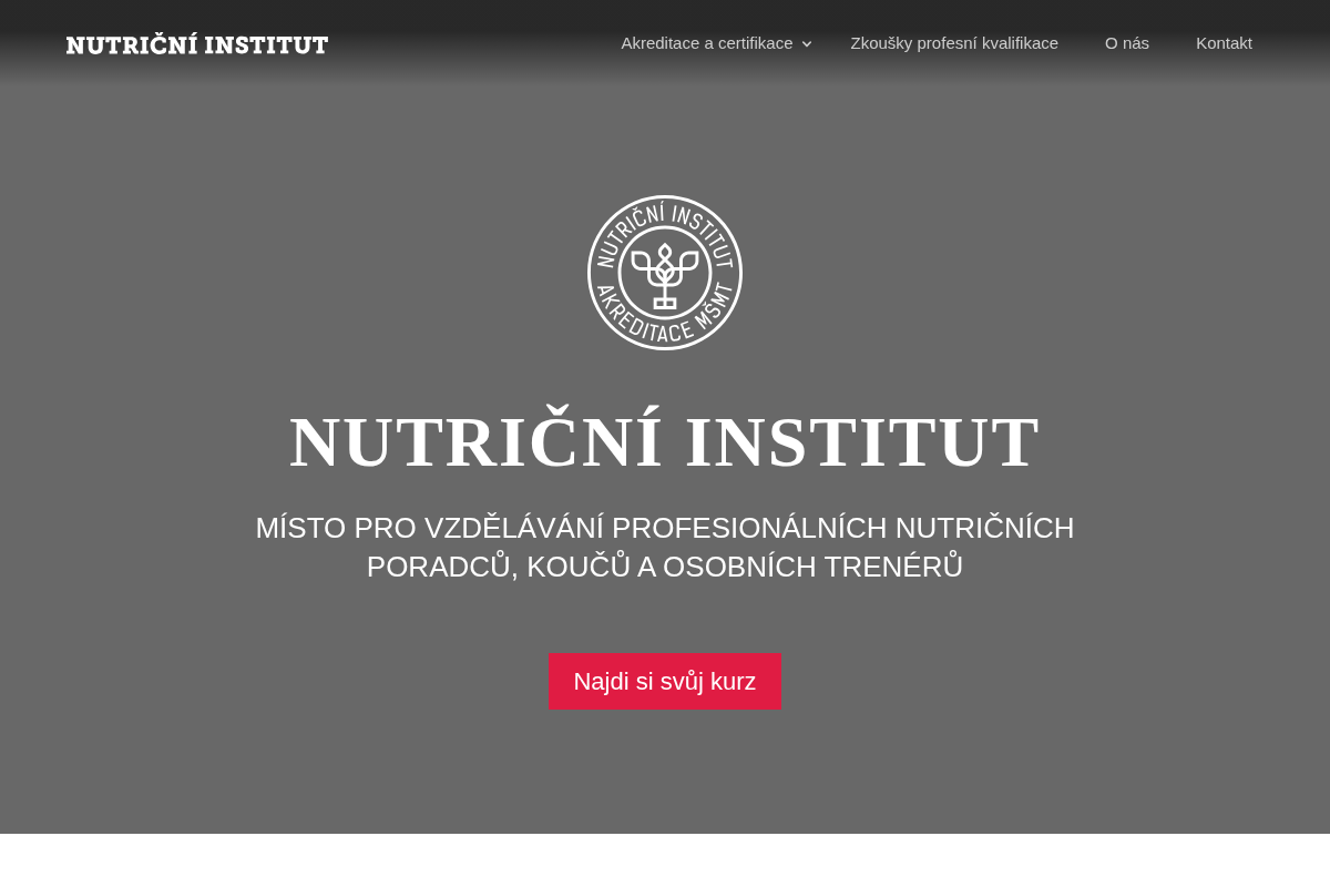Nutriční institut