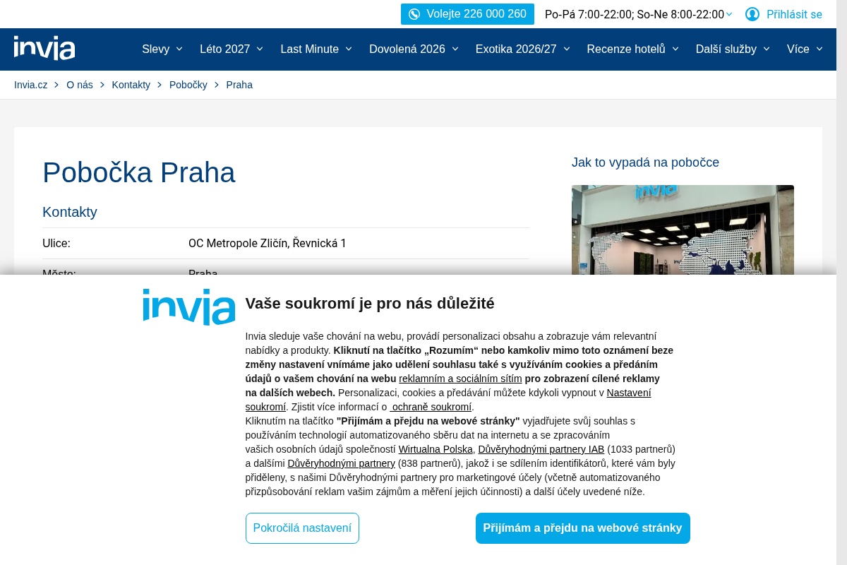 Invia - cestovní agentura