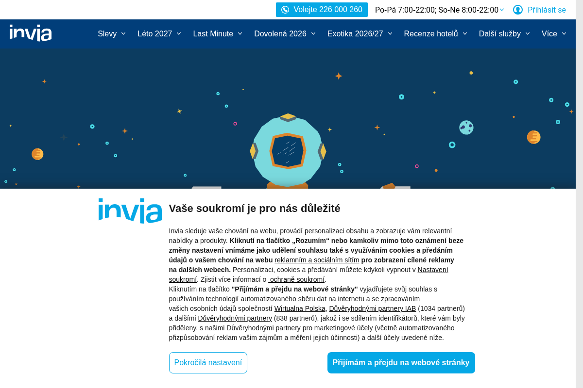 Invia - cestovní agentura
