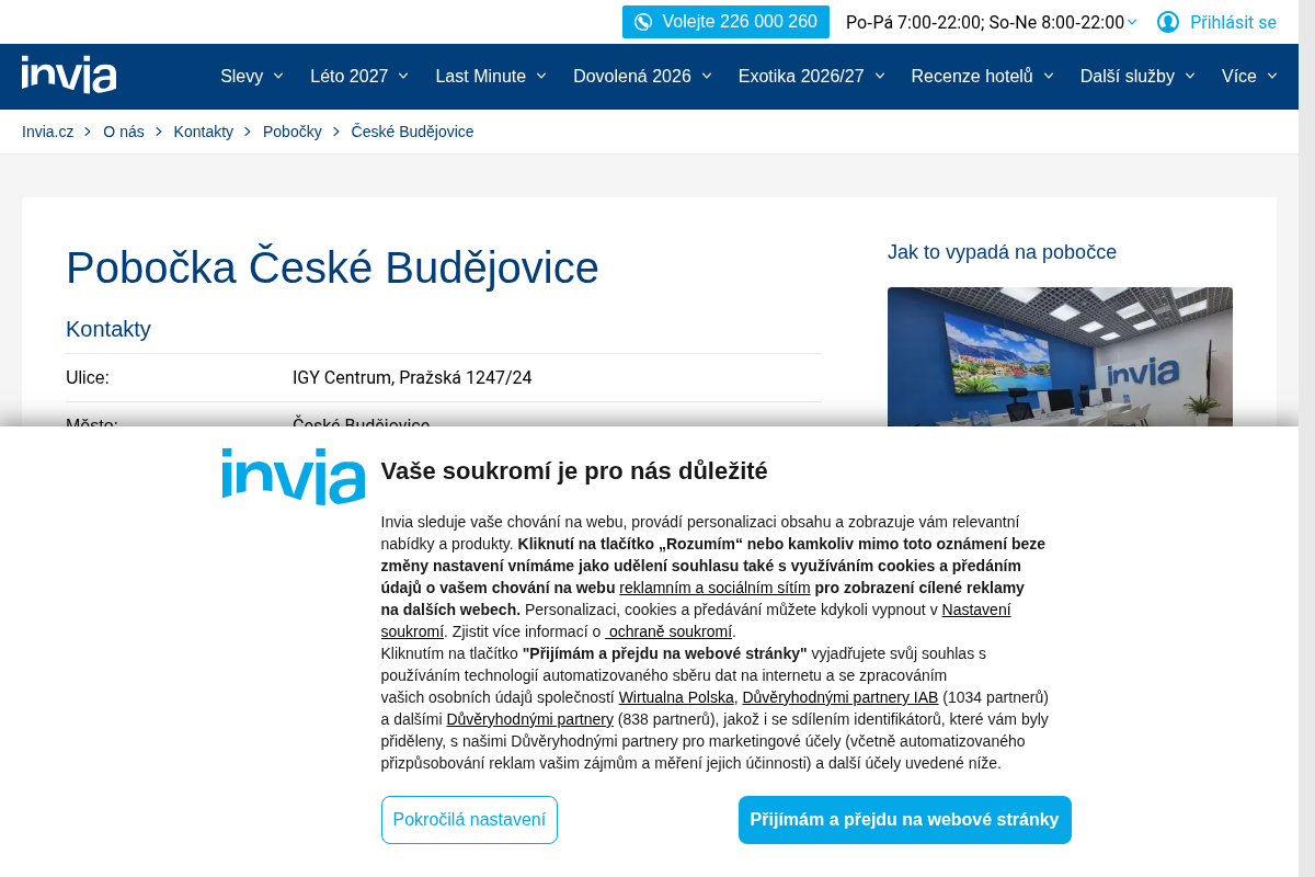 Invia - cestovní agentura