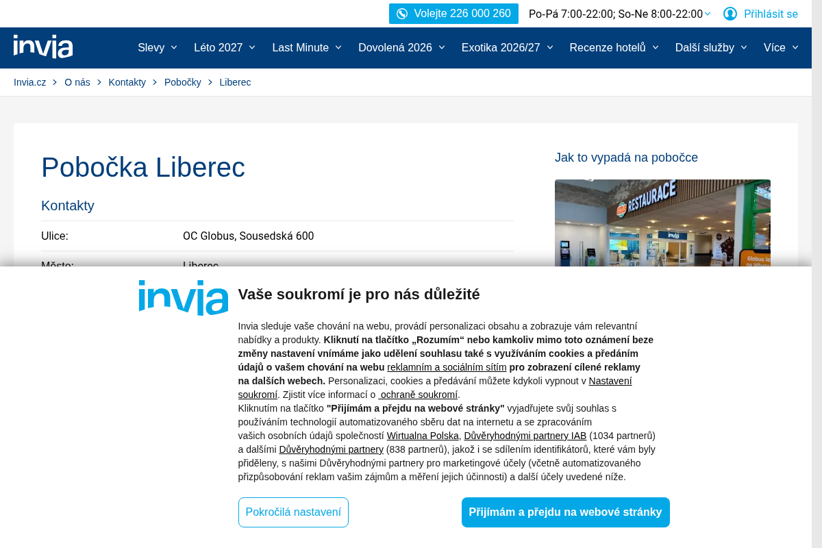 Invia - cestovní agentura