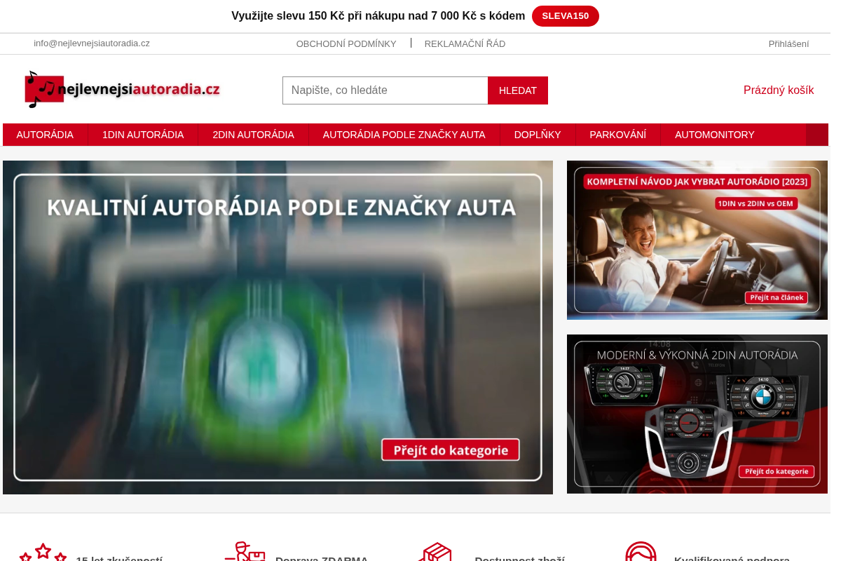 Nejlevnejsiautoradia.cz