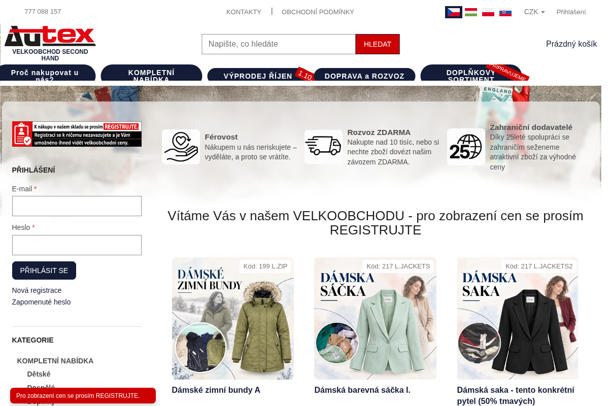 Secondhandautex.cz