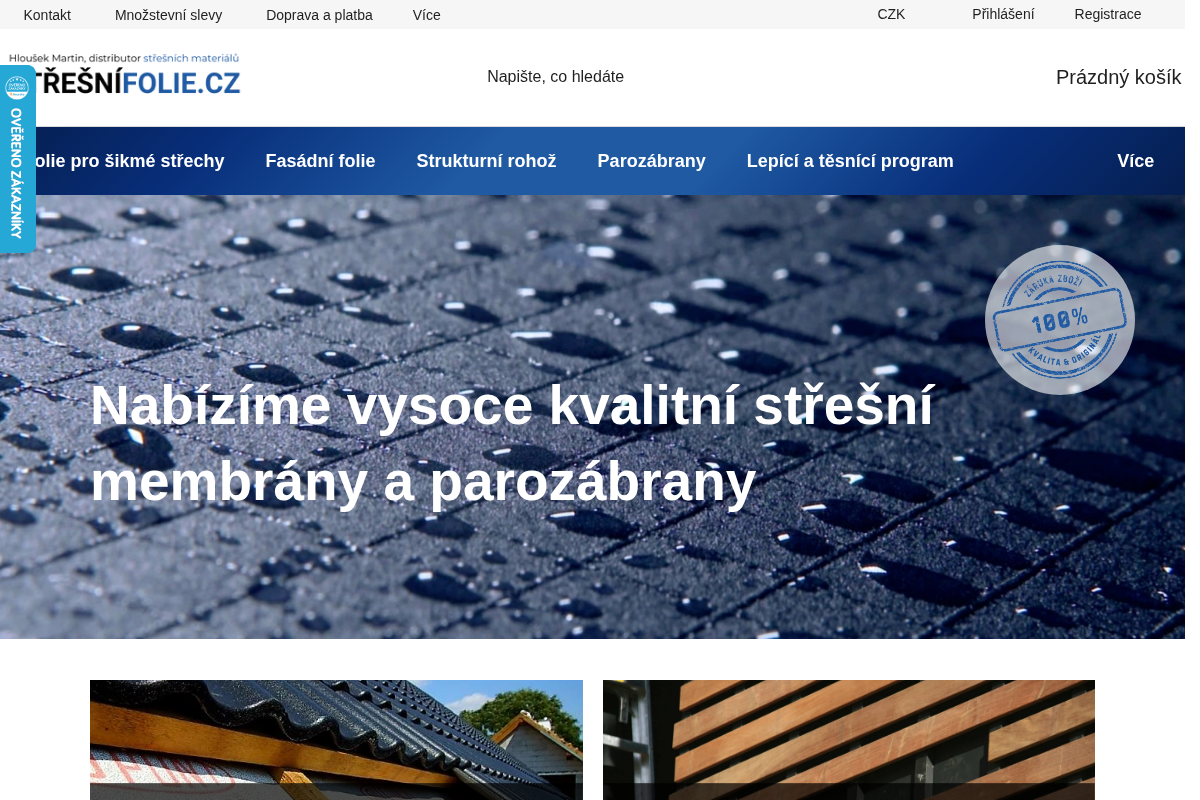 STŘEŠNÍFÓLIE.CZ