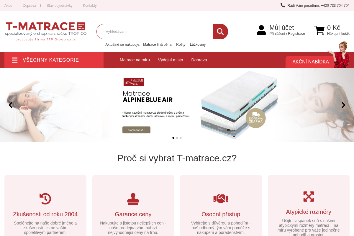 T-matrace.cz