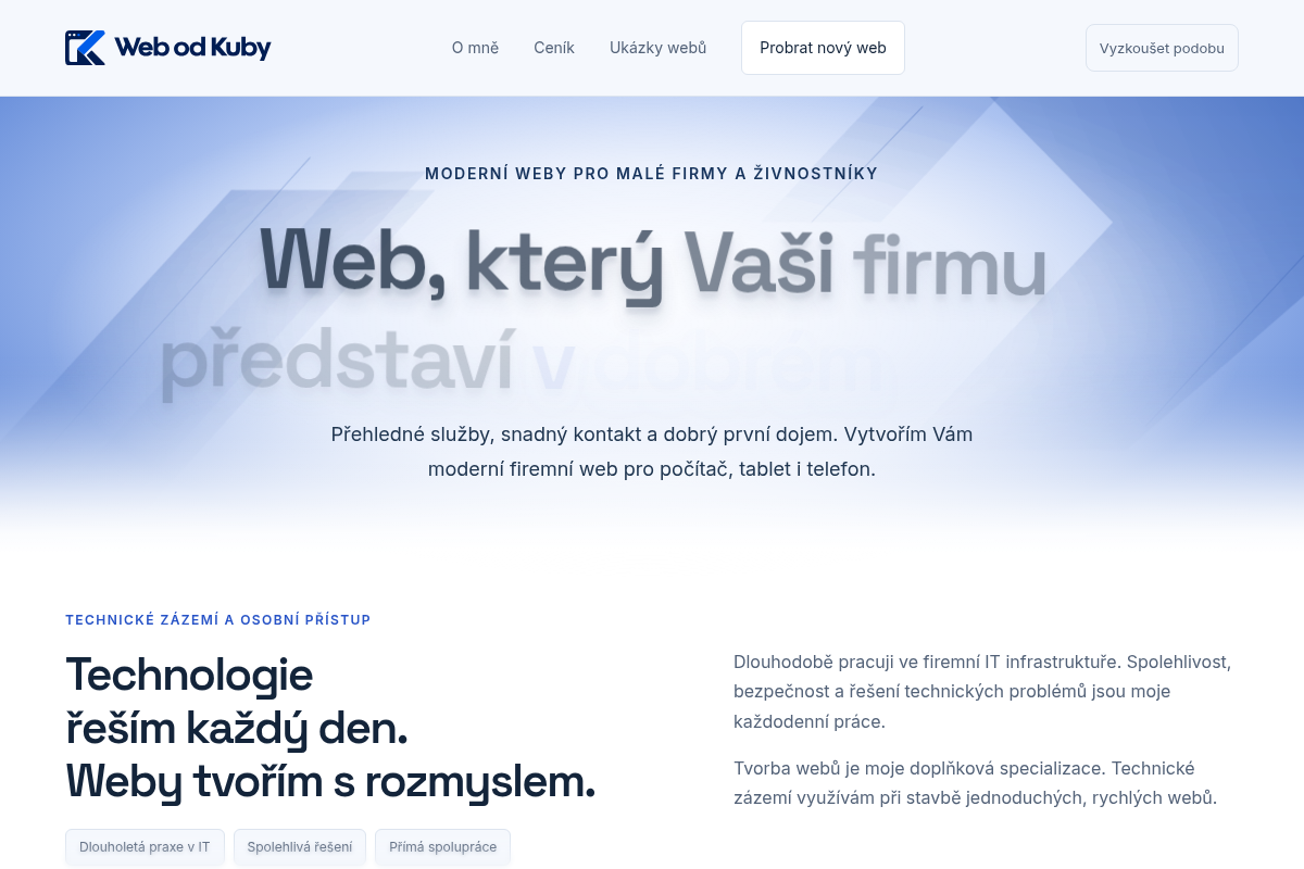 Web od Kuby foto 1
