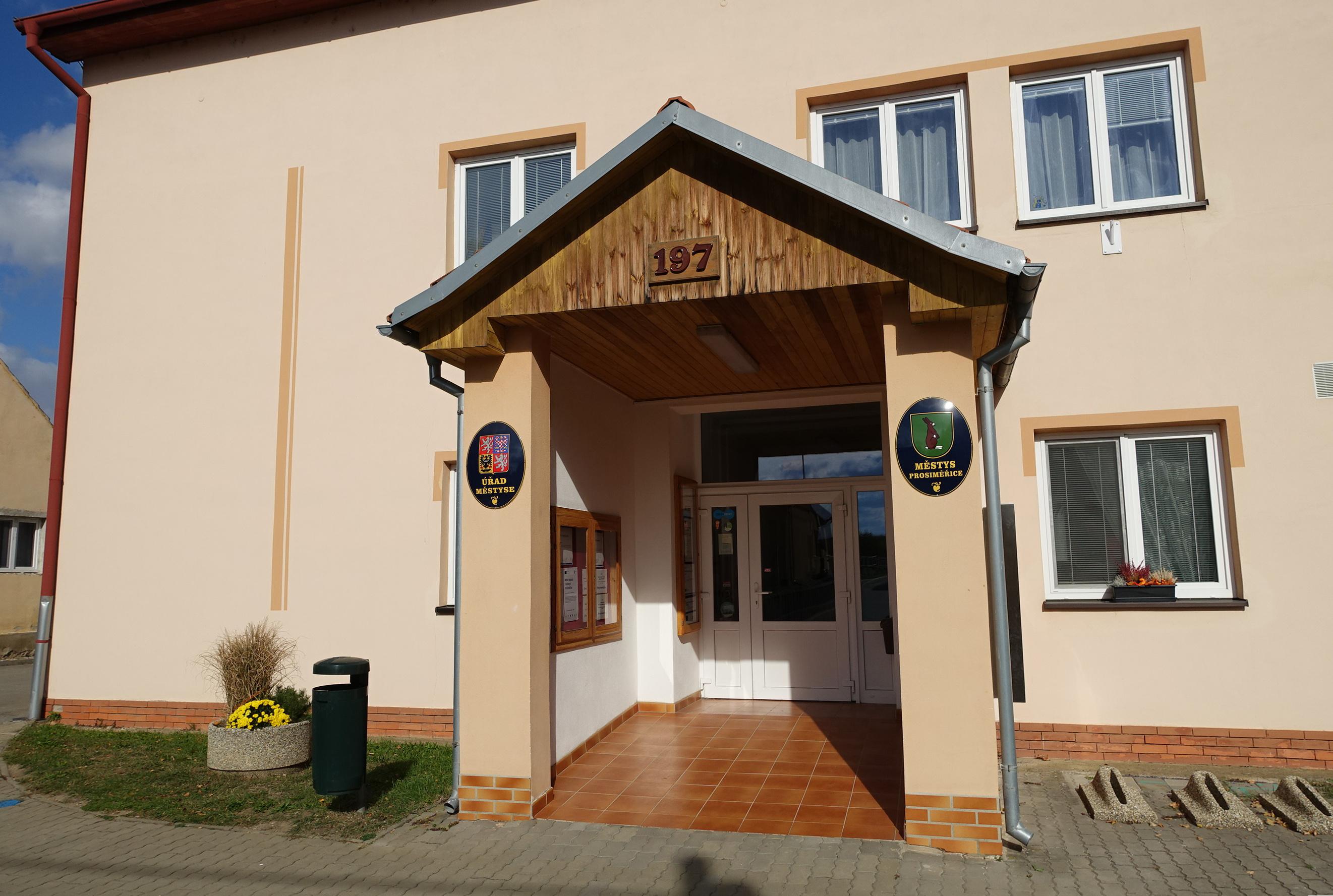 Prosiměřice - úřad městyse