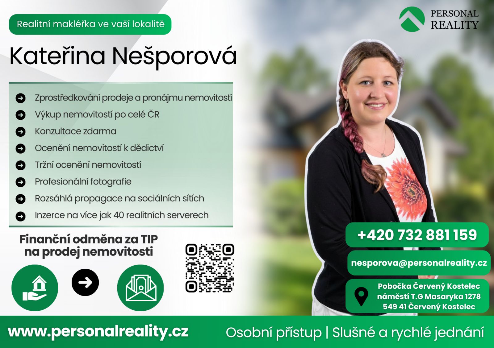 Certifikovaný realitní makléř Kateřina Nešporová foto 2