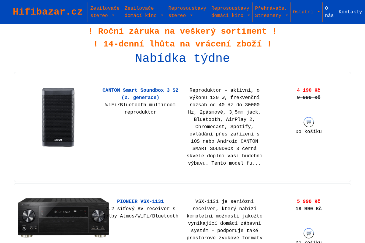 Hifibazar.cz