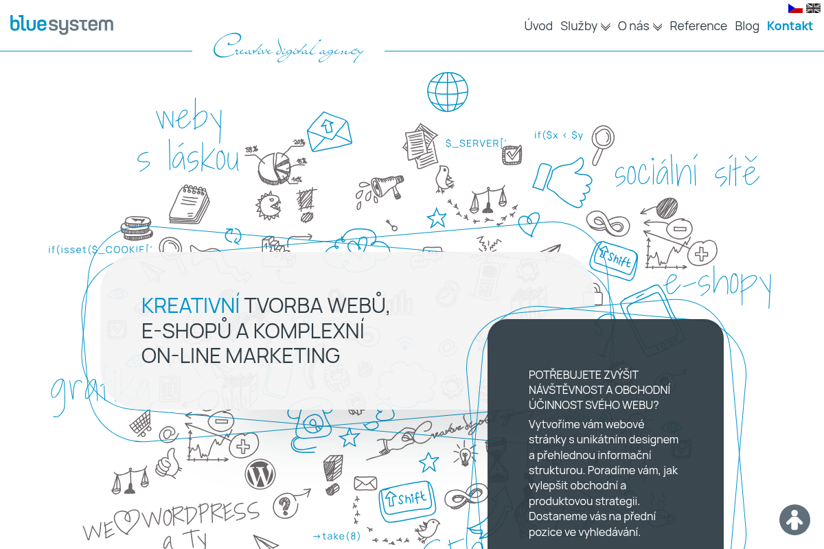 BLUE SYSTEM – Creative digital agency
