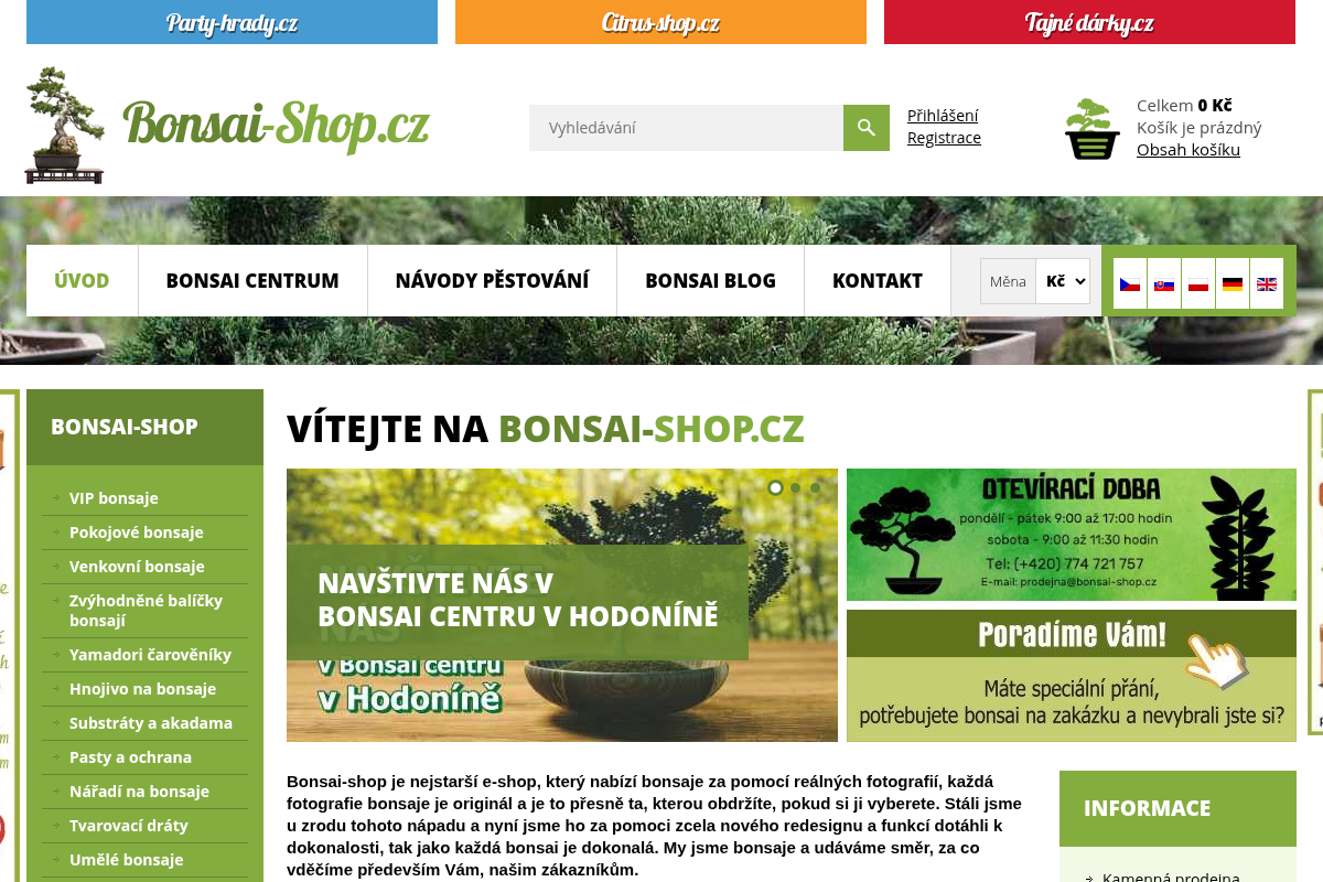 Bonsai-shop.cz