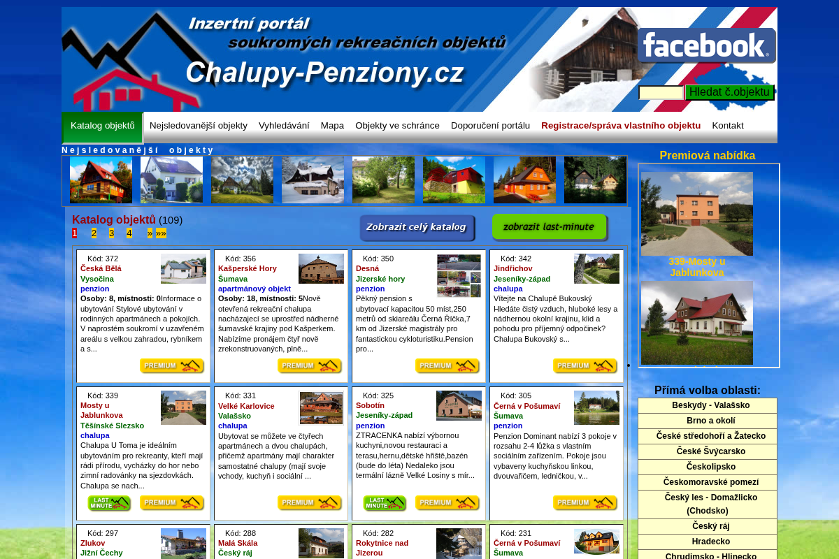 Chalupy-penziony.cz