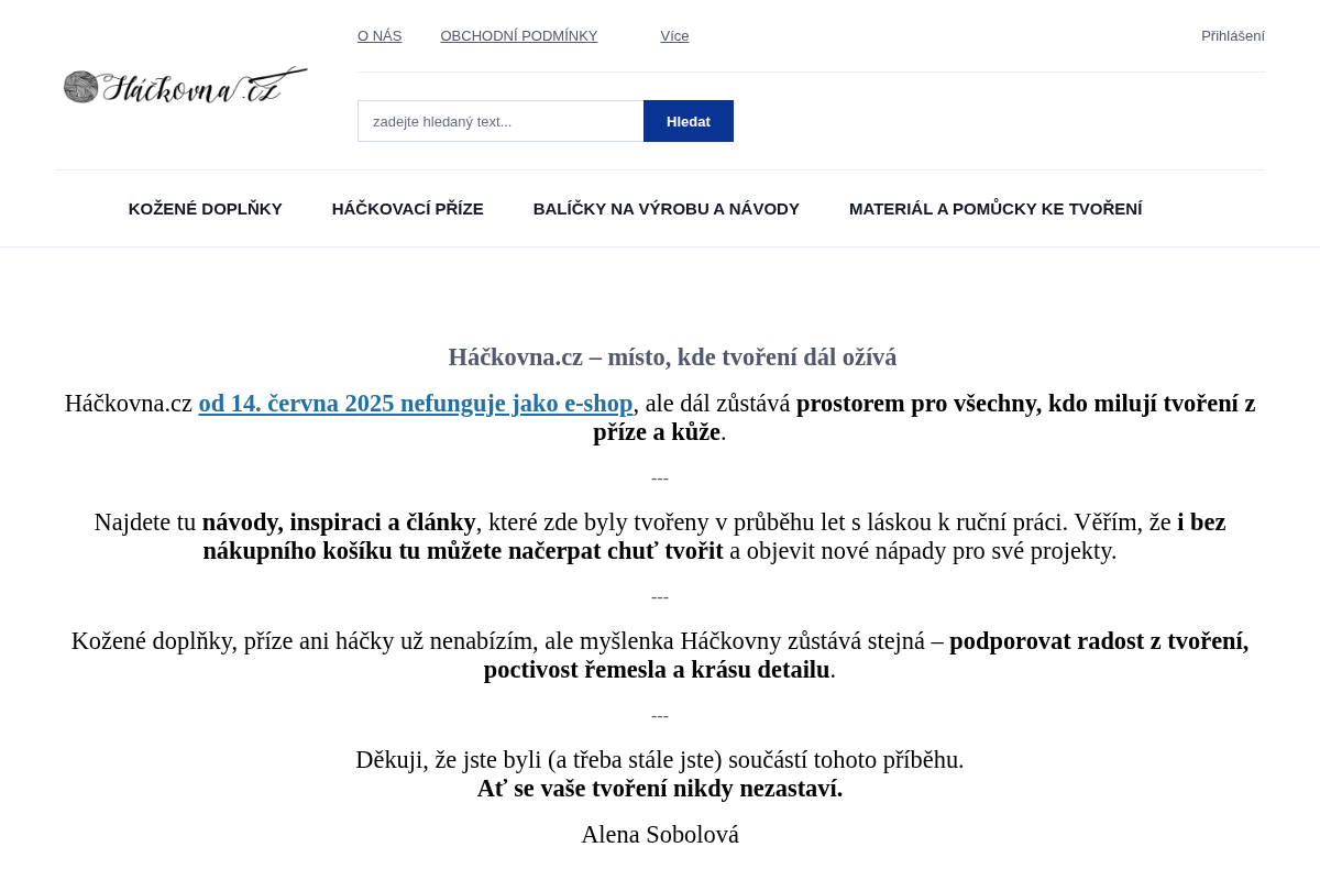 Háčkovna.cz