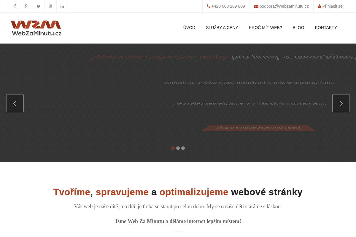 WebZaMinutu.cz