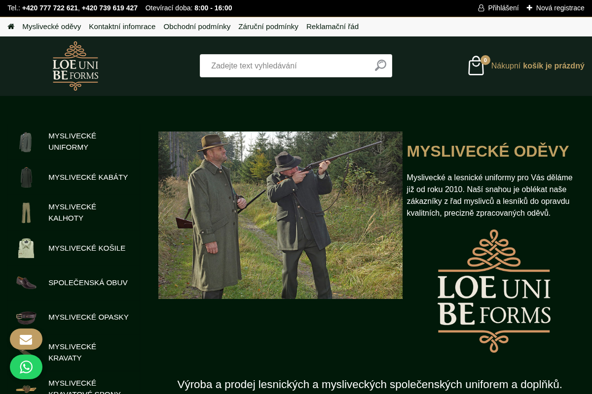 Loebe-uniformy.cz