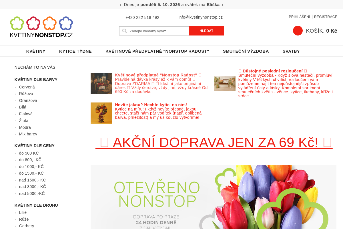 Kvetinynonstop.cz
