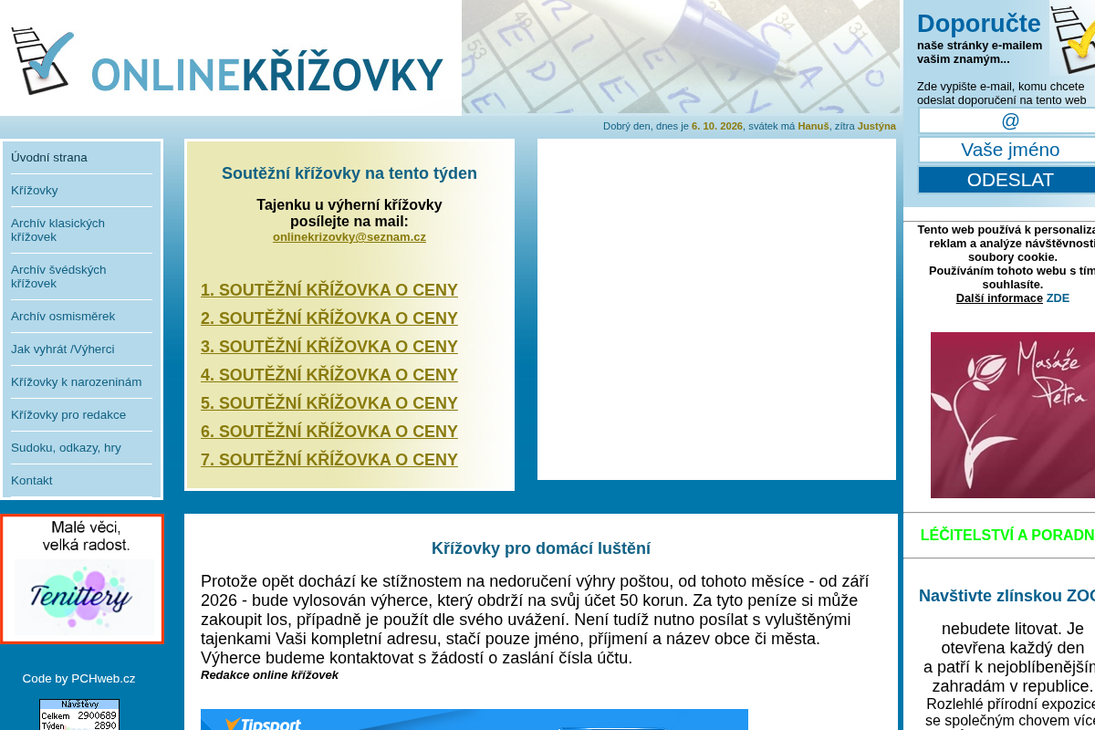 Onlinekrizovky.cz