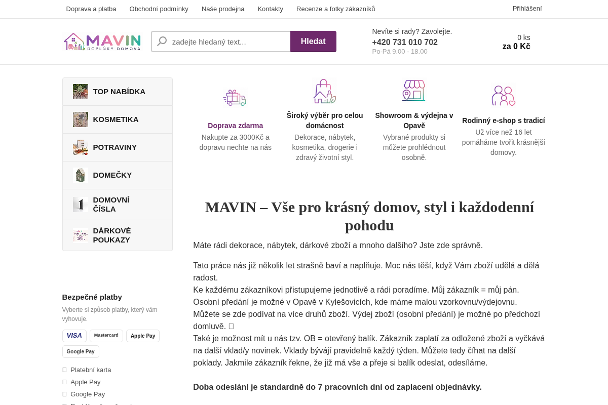 Doplnkydomova.cz