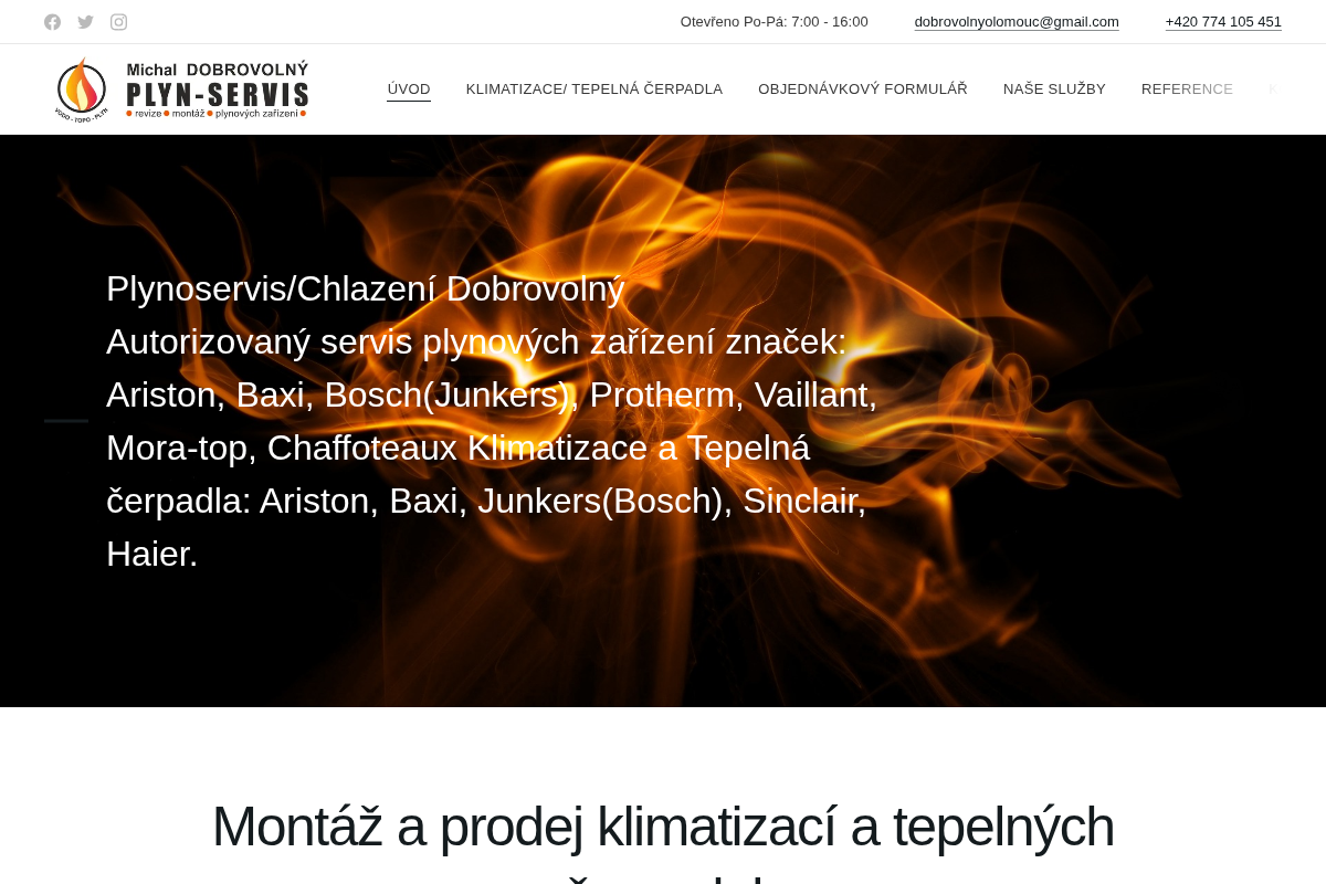Plynoservis Dobrovolný