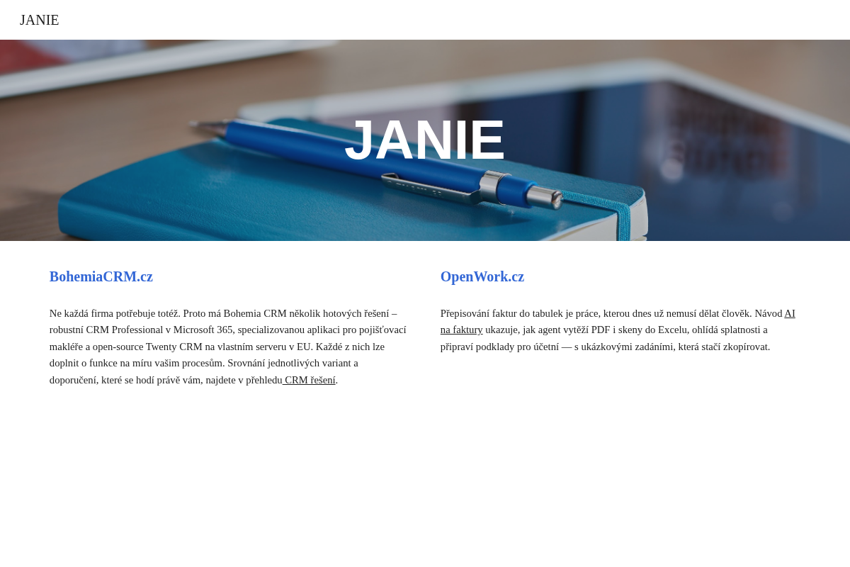 Janie.cz
