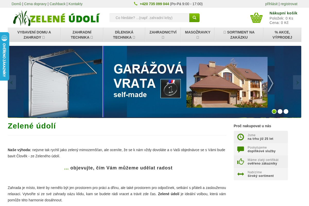 Zelené údolí