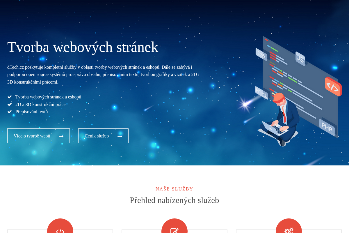 dTech.cz - tvorba webových stránek