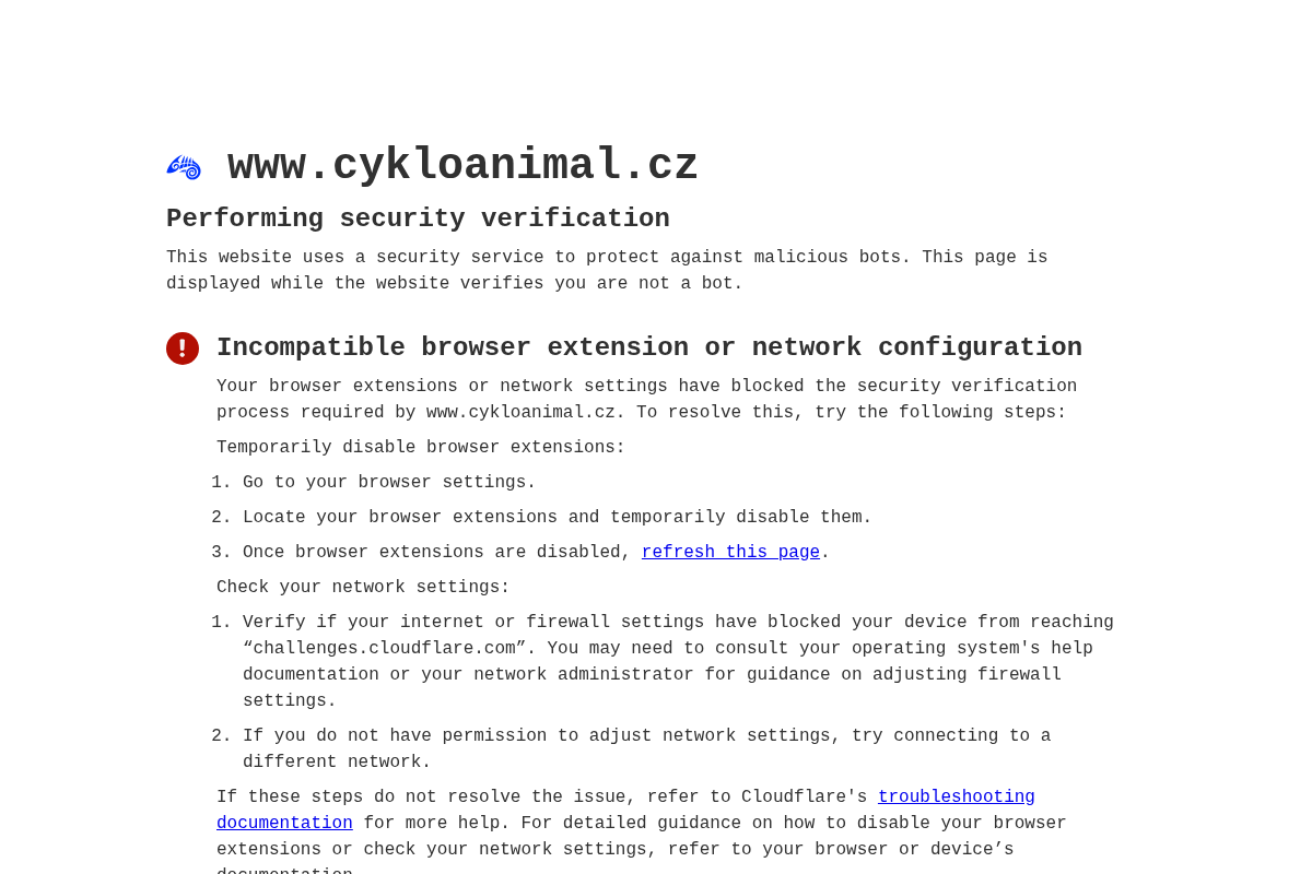 Cykloanimal.cz