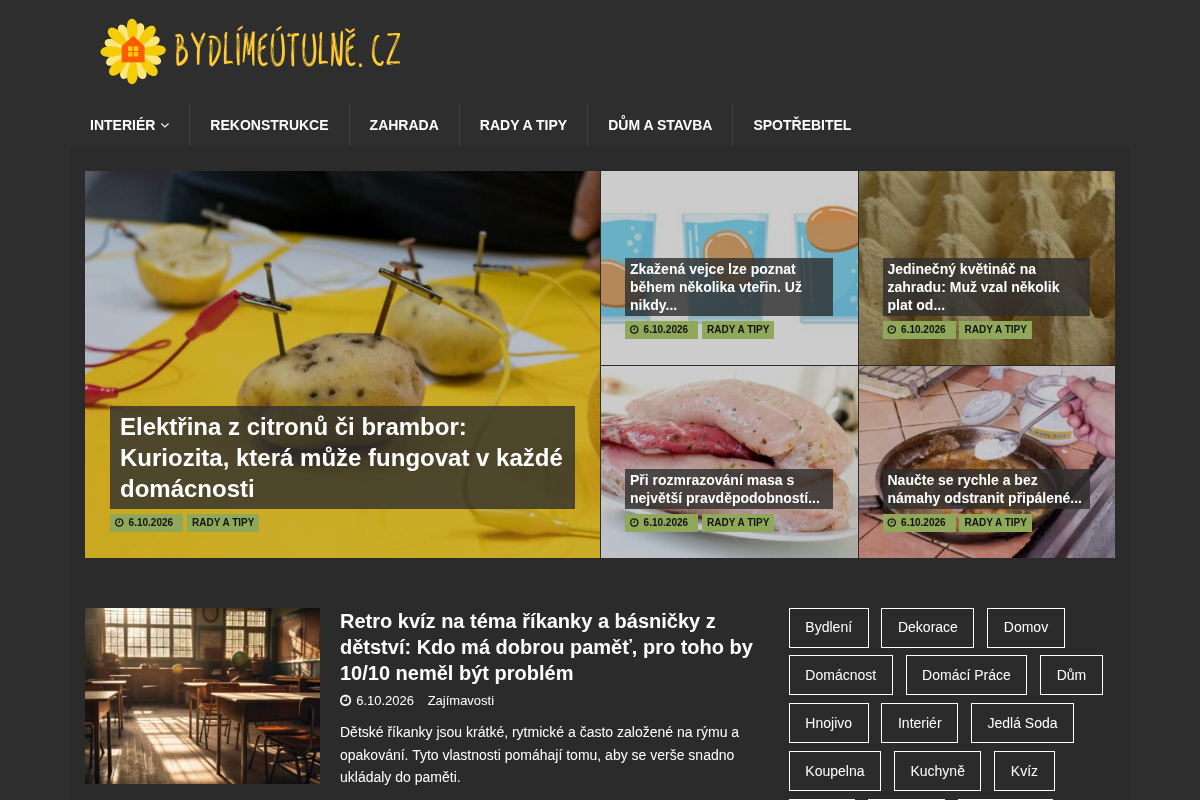 Bydlimeutulne.cz