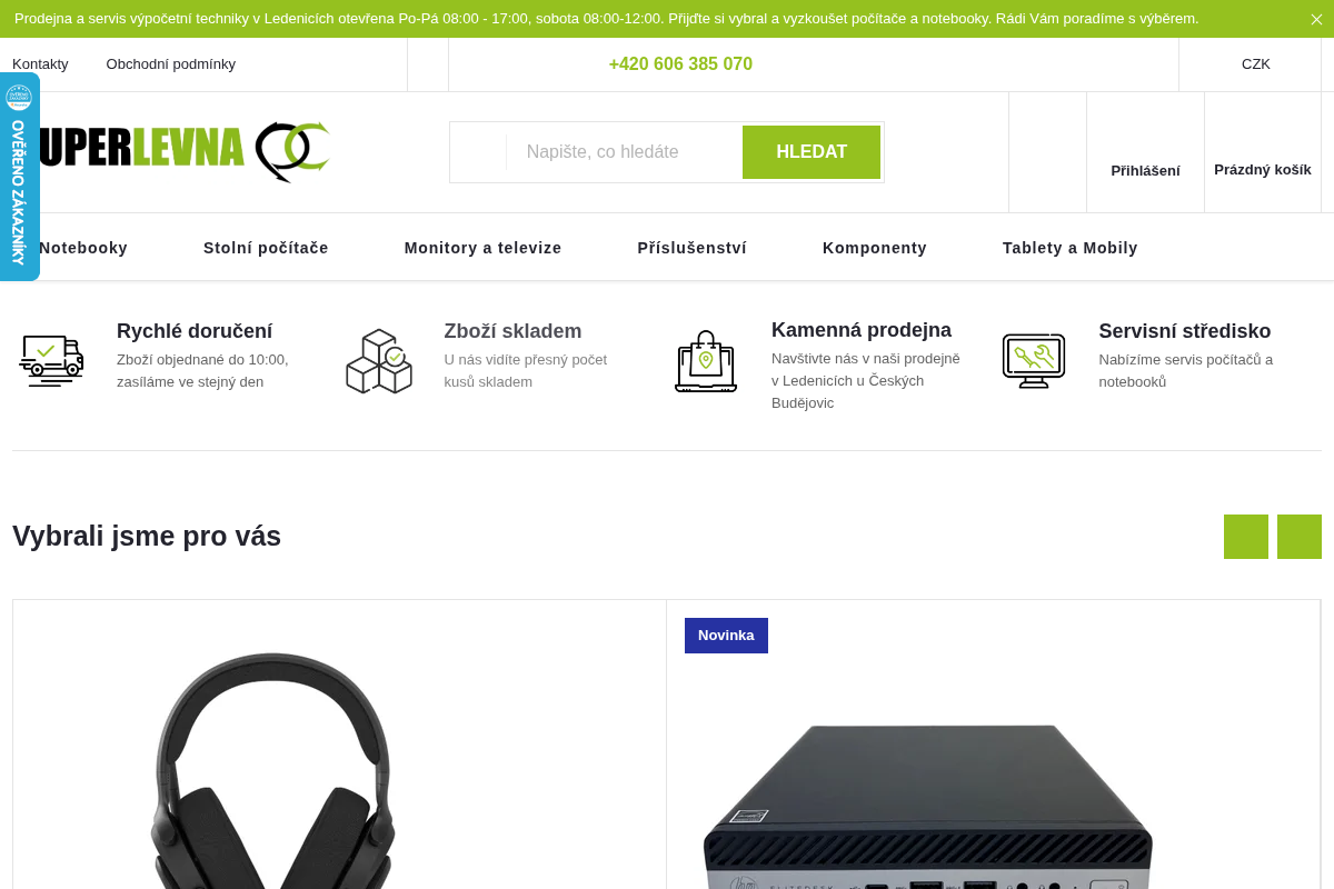 SuperLevnáPC.cz