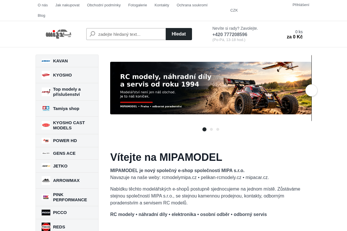 Mipamodel.cz