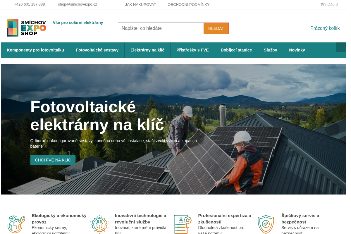 Smíchov Expo Shop - Fotovoltaické elektrárny na klíč foto 1
