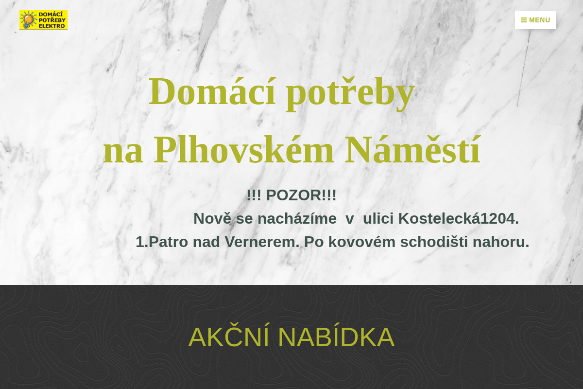 Domácí Potřeby Náchod